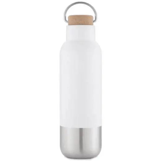 Aversa Hans Larsen RCS Recycled Stainless Steel Insulated Water Bottle White